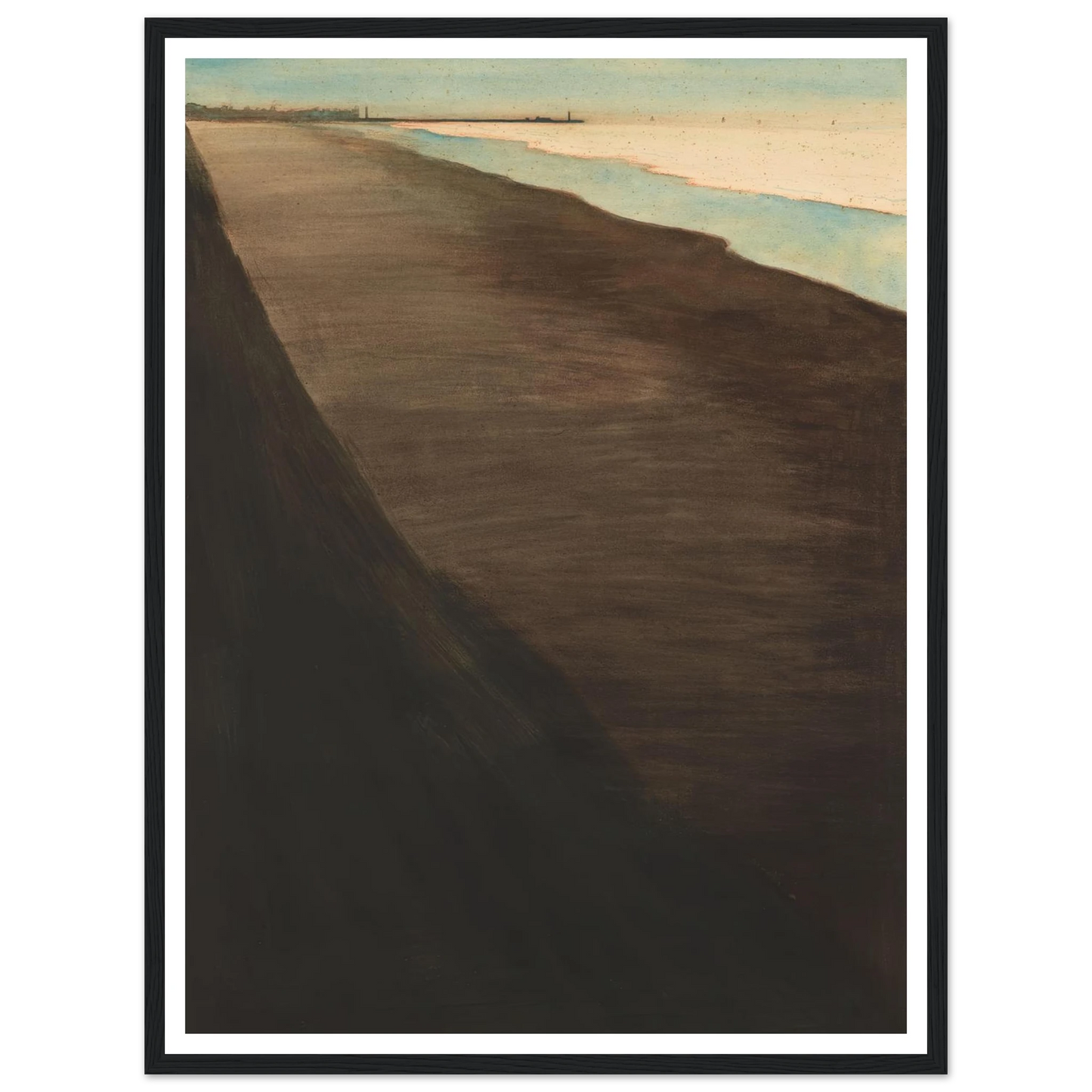 Het strand (1908) Art Print | Leon Spilliaert-Quipham Collections