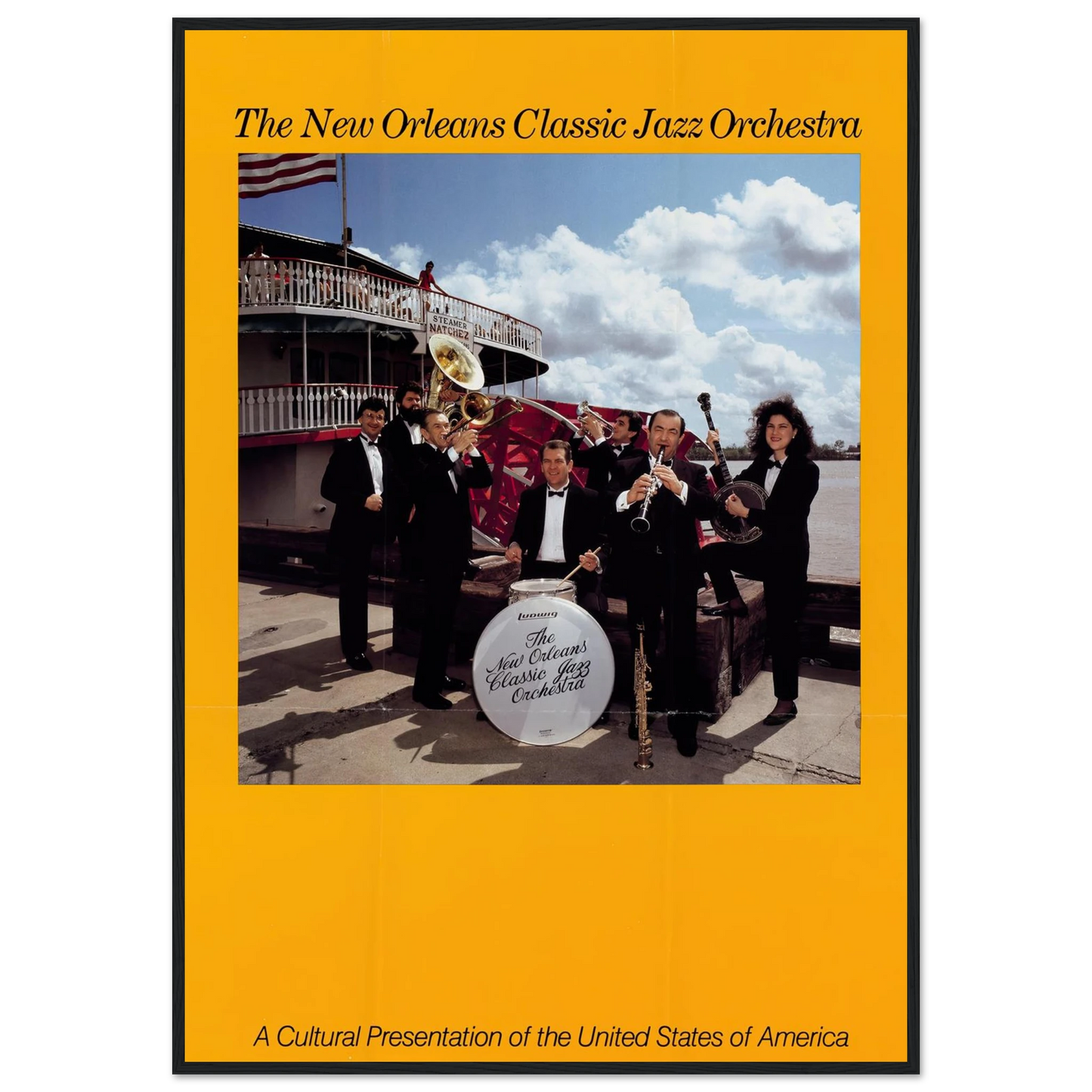 The New Orleans Classic Jazz Orchestra Art Print | US Information Agency-Quipham Collections