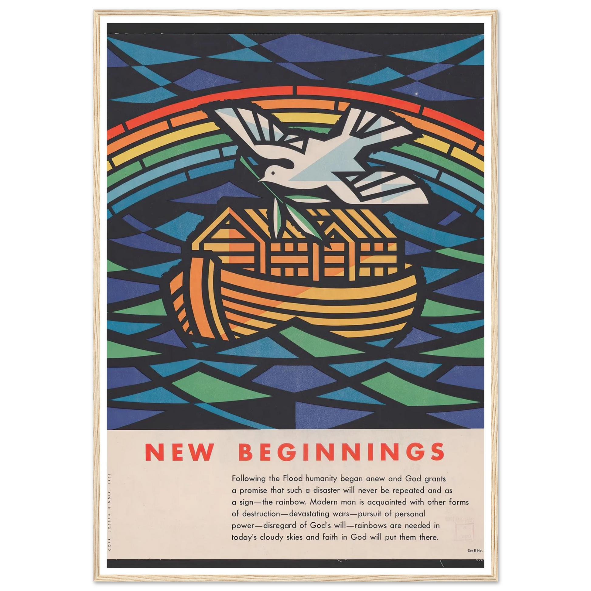 New beginnings (1955) Art Print | Joseph Binder-Quipham Collections