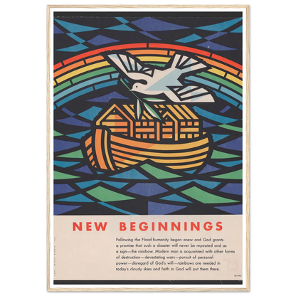 New beginnings (1955) Art Print | Joseph Binder-Quipham Collections