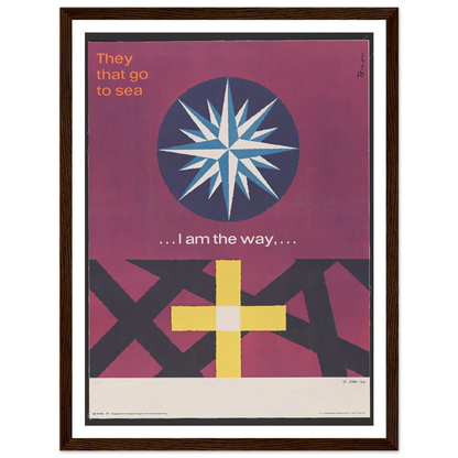I am the way… St. John 14_6 (1963) Art Print | Joseph Binder-Quipham Collections