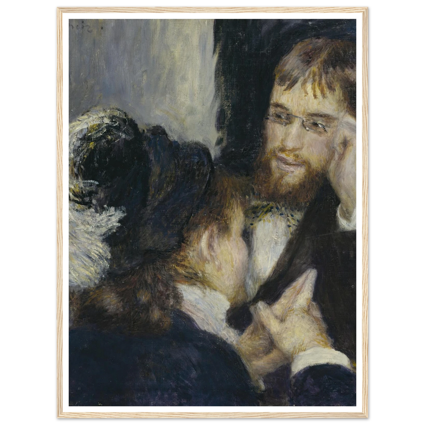 Conversation (1878) Art Print | Pierre Auguste Renoir-Quipham Collections