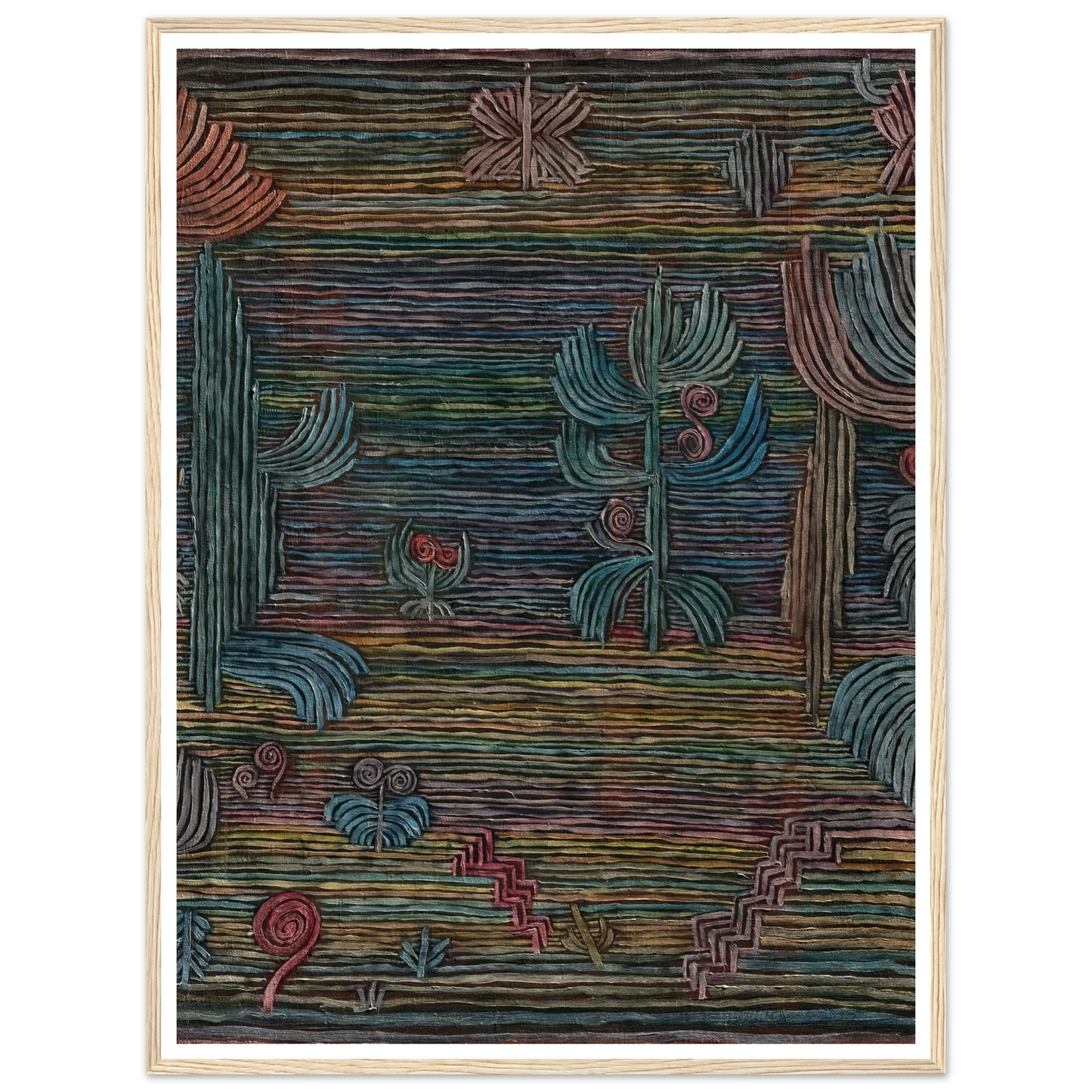 Exotischer Garten (1926) Art Print | Paul Klee-Quipham Collections