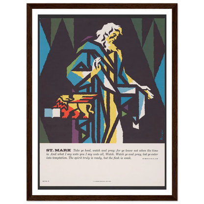 St. Mark (1962) Art Print | Joseph Binder-Quipham Collections
