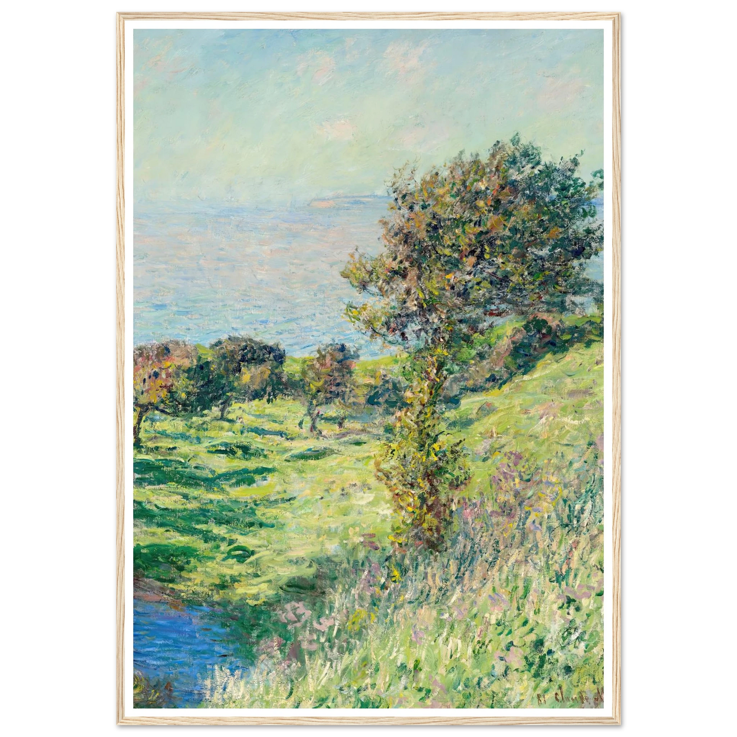 Coup de vent (1881) Art Print | Claude Monet-Quipham Collections
