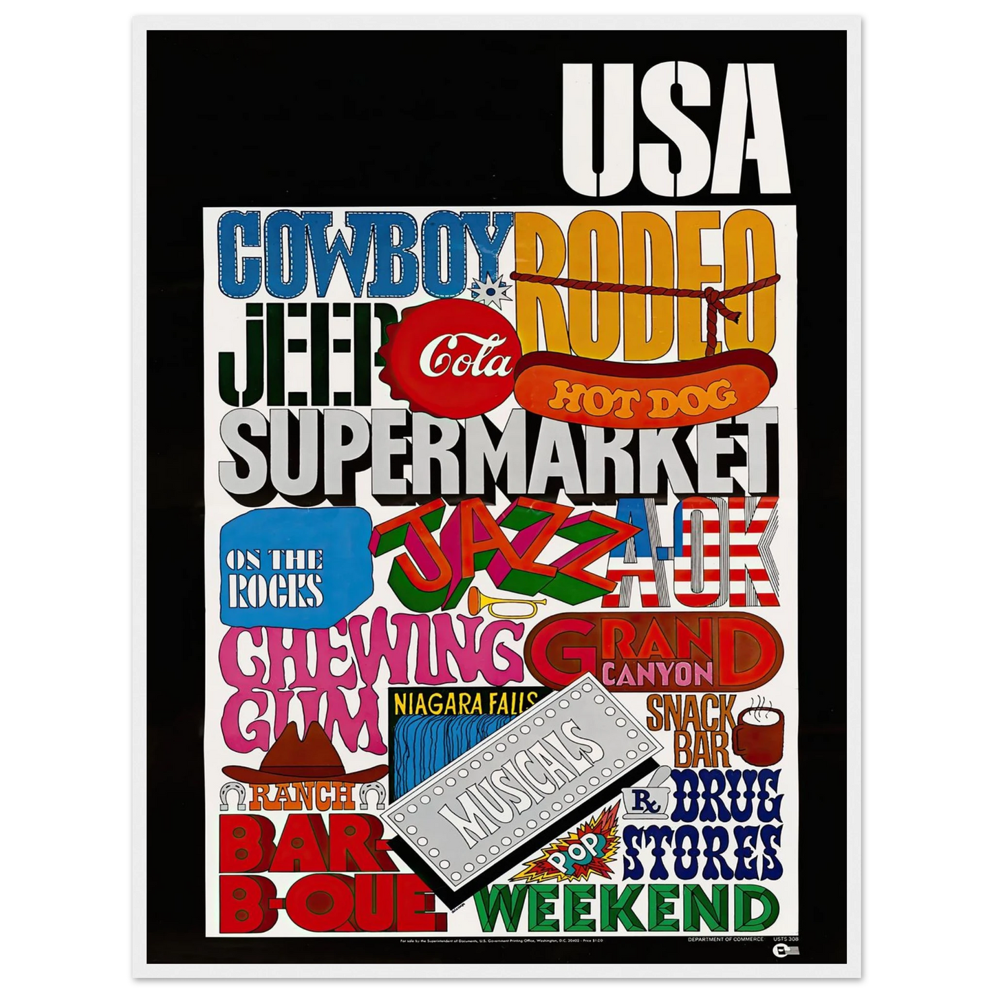 USA Art Print | US Information Agency-Quipham Collections