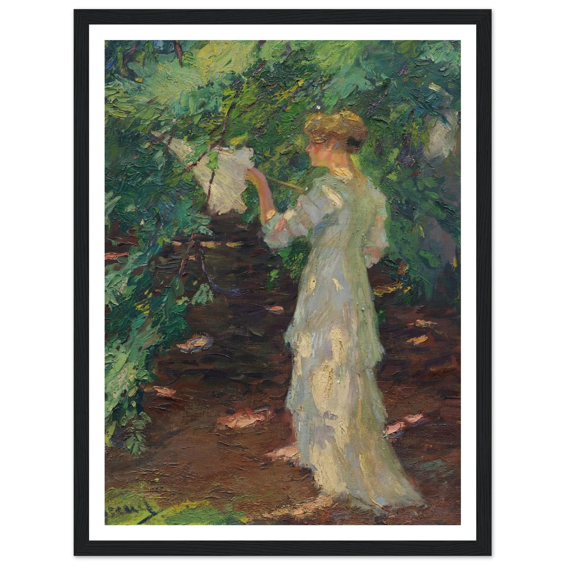 Waldschatten (1910-20) Art Print | Edward Cucue-Quipham Collections