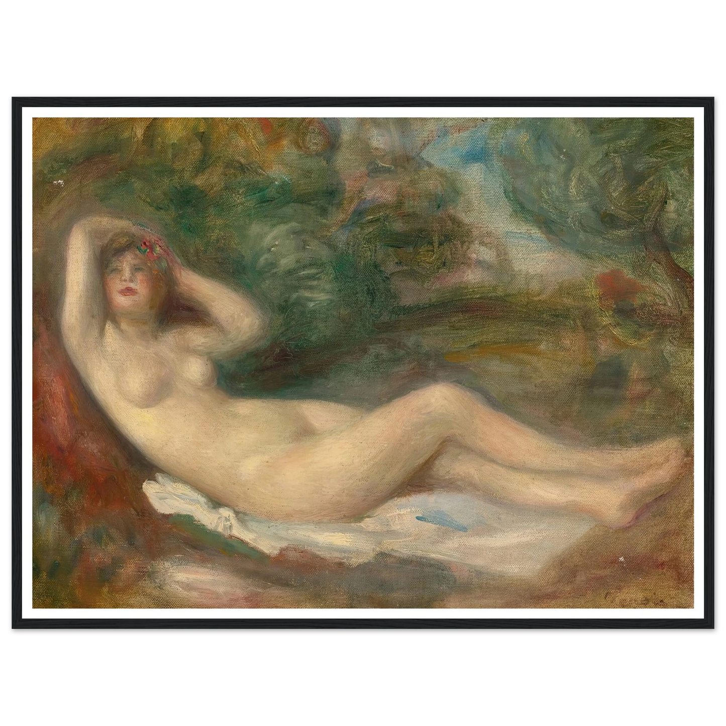 Étude De Nu (circa 1882) Art Print | Pierre Auguste Renoir-Quipham Collections
