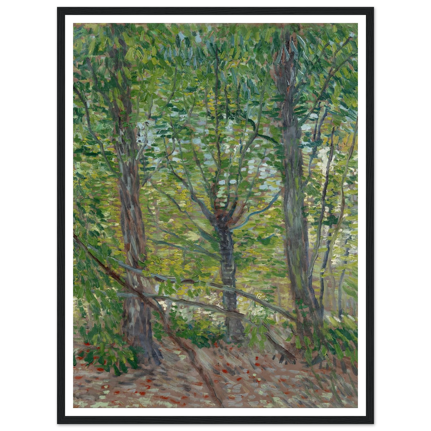 Trees Art Print | Vincent van Gogh-Quipham Collections
