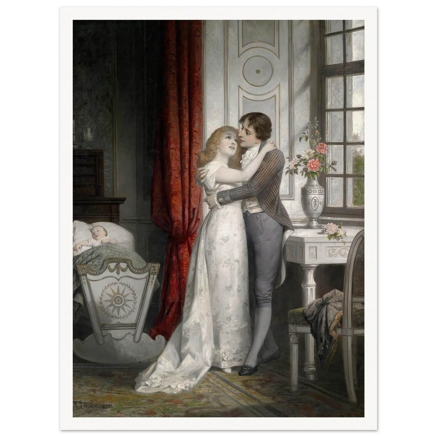 Die glückliche Familie Art Print | Carl Schweninger Jr-Quipham Collections