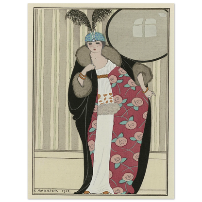 Journal des Dames et des Modes; the Fashion Illustrators (1912) Art Print | George Barbier-Quipham Collections