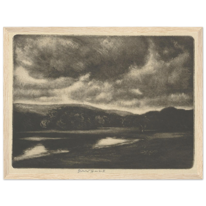 Evening Shadows (1919-1920) Art Print | Ernest Haskell-Quipham Collections