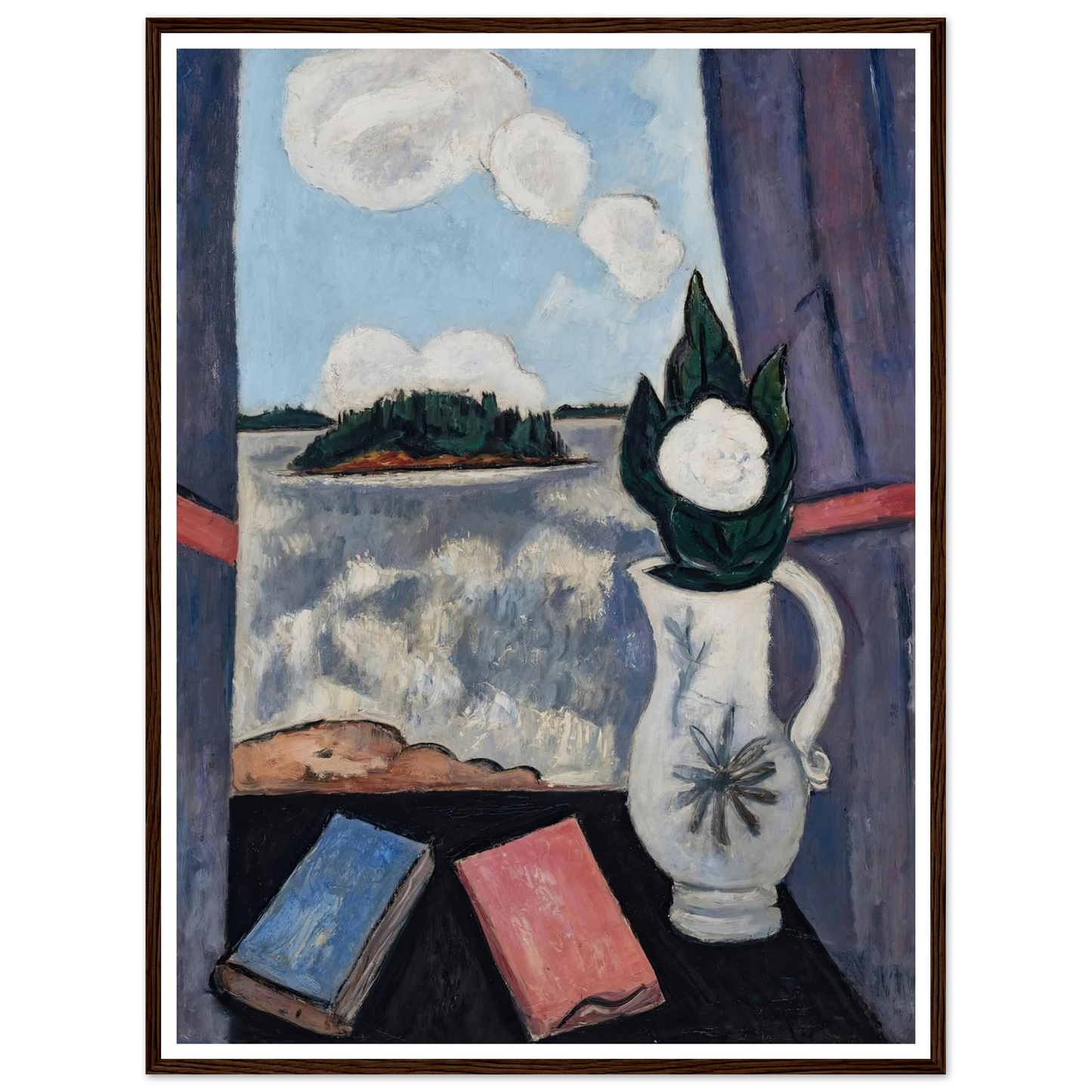 Summer Sea Window (circa 1939-40) Art Print | Marsden Hartley-Quipham Collections