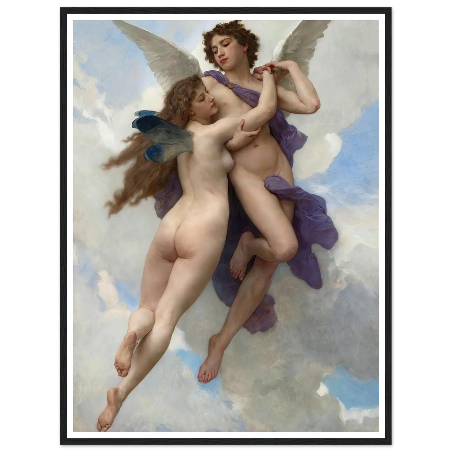 Love And Psyché (1899) Art Print | William Bouguereau-Quipham Collections