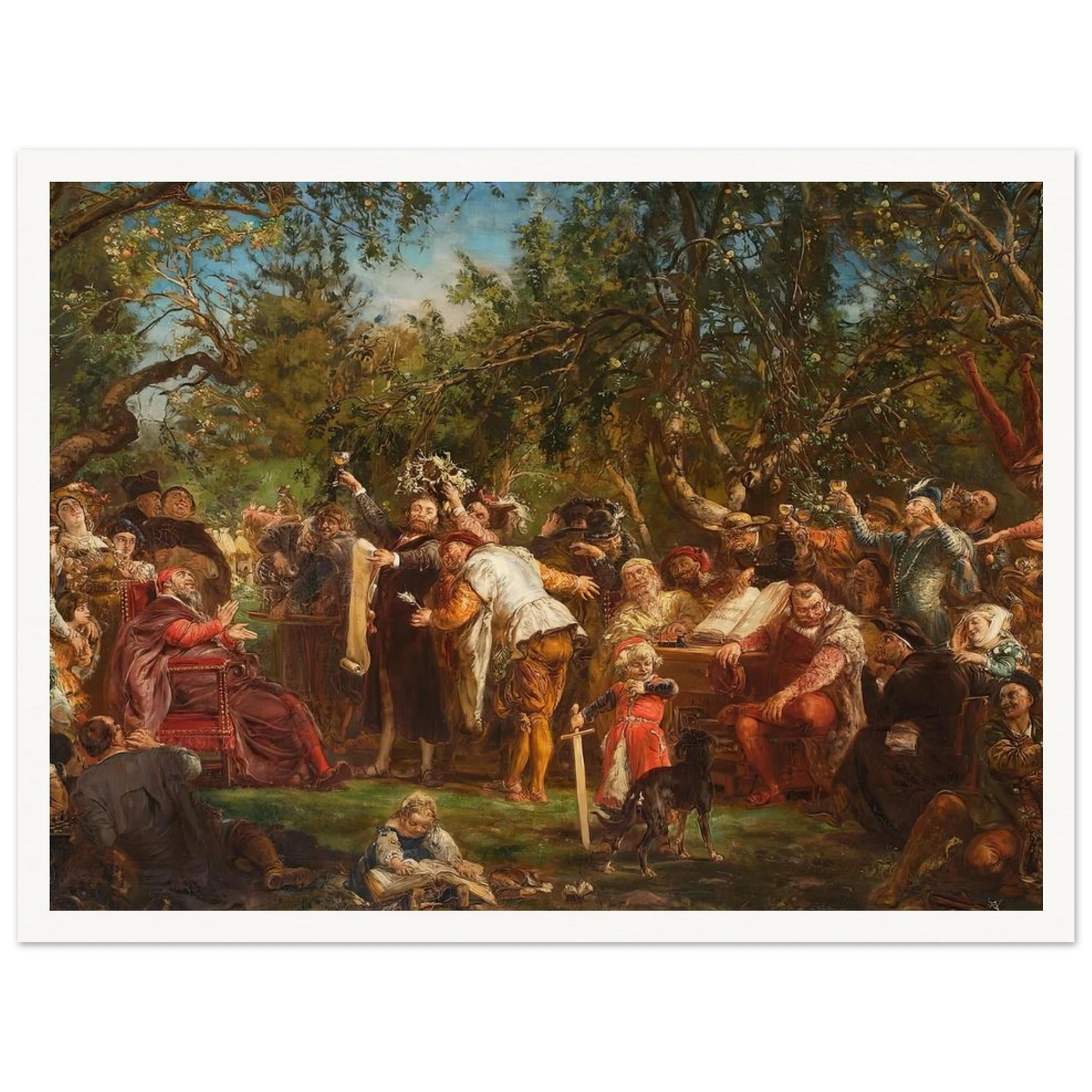 The Babin Republic (1881) Art Print | Jan Matejko-Quipham Collections
