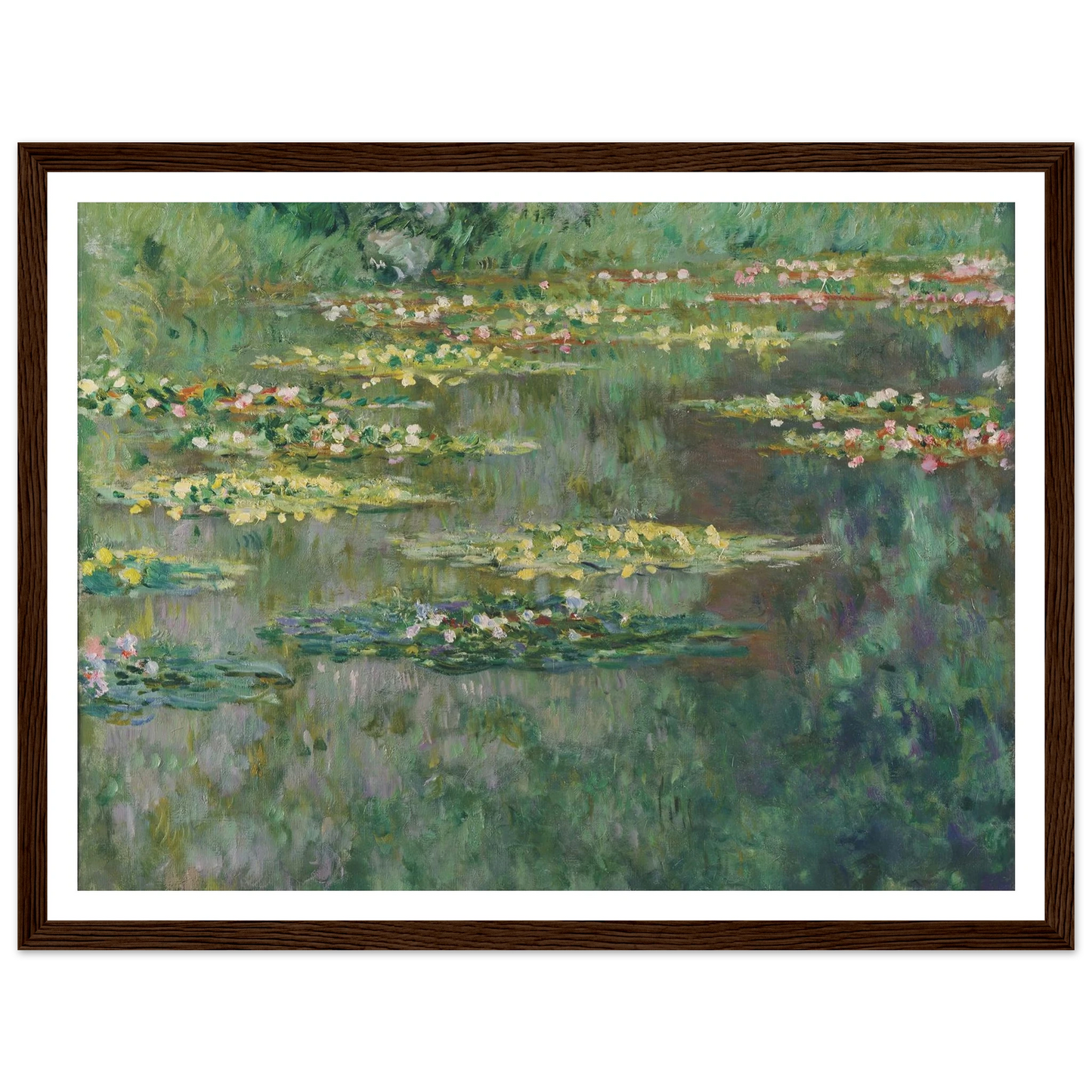 Le Bassin des Nympheas (1904) Art Print | Claude Monet-Quipham Collections