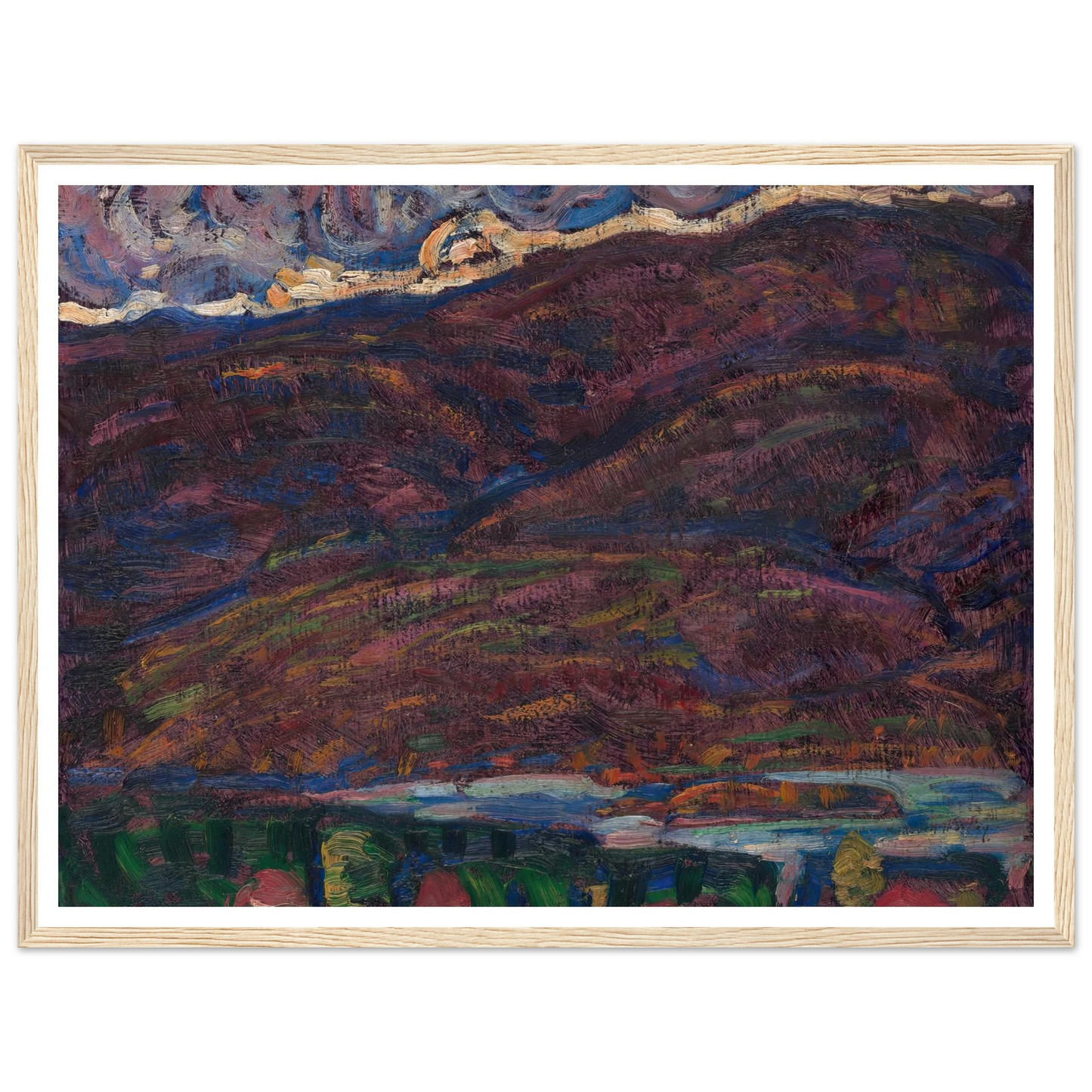 Autumn Color (circa 1910) Art Print | Marsden Hartley-Quipham Collections