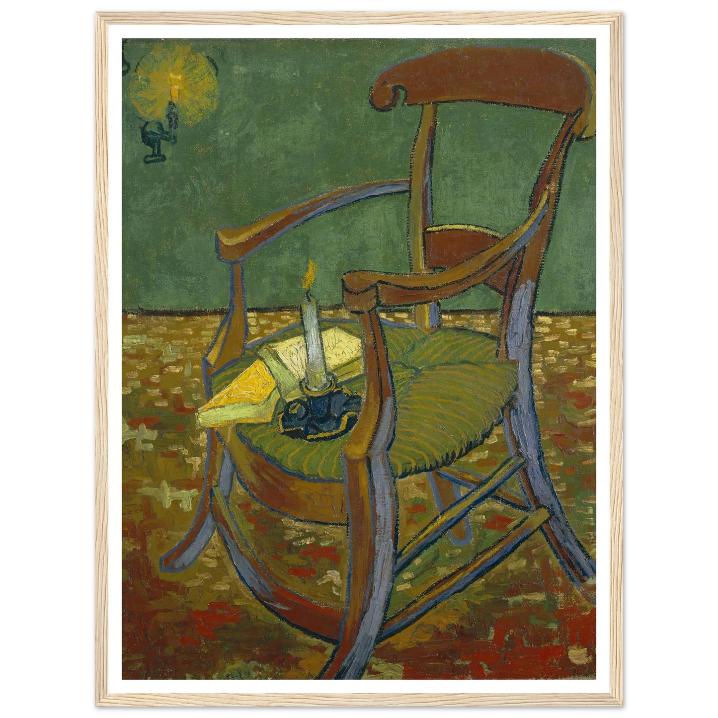 Gauguin’s Chair (1888) Art Print | Vincent van Gogh-Quipham Collections