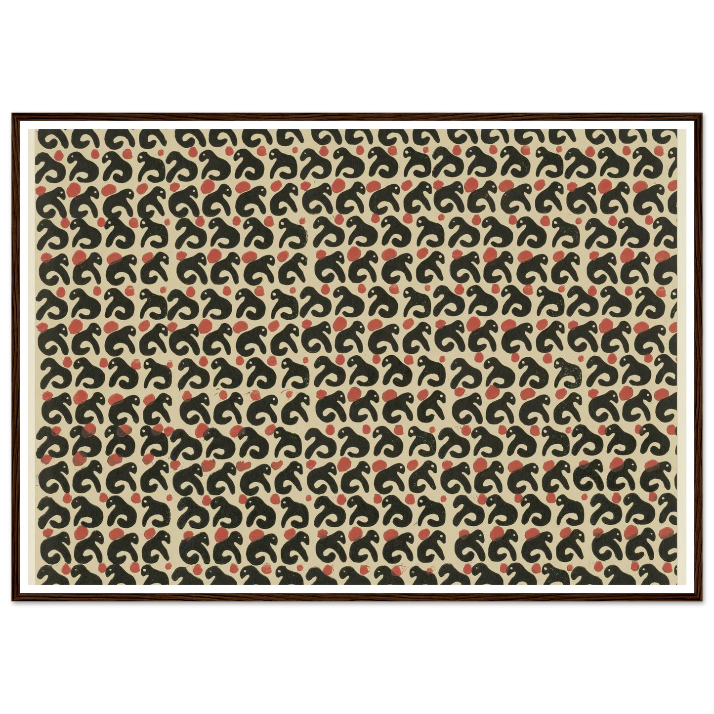 Buntpapier (Lurche) (1902 - 1906) Art Print | Maria von Uchatius-Quipham Collections