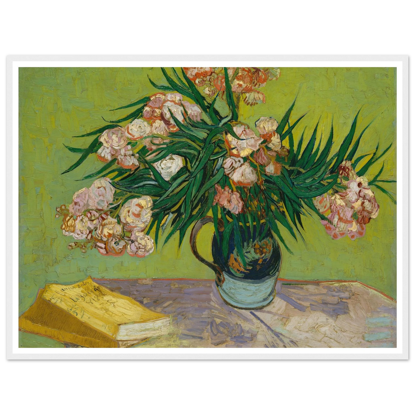 Oleanders (1888) Art Print | Vincent van Gogh-Quipham Collections