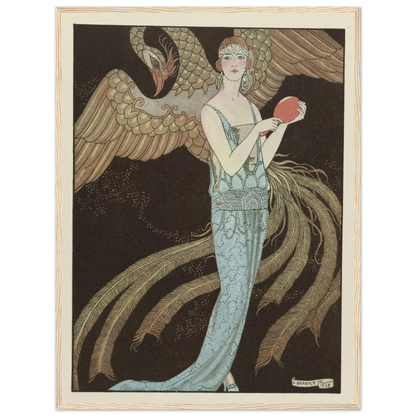 Sortilèges ; Robe du soir, de Beer (1922) Art Print | George Barbier-Quipham Collections