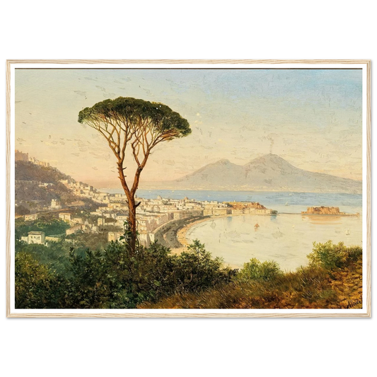 Blick auf die Bucht von Neapel Art Print | Albert Zimmermann-Quipham Collections