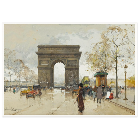 L’arc De Triomphe Art Print | Eugene Galien Laloue-Quipham Collections
