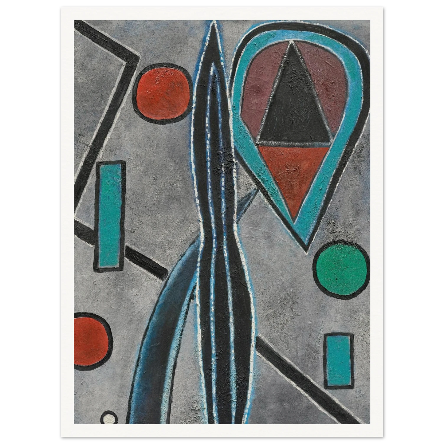 Maintenant et autrefois (1946) Art Print | Francis Picabia-Quipham Collections