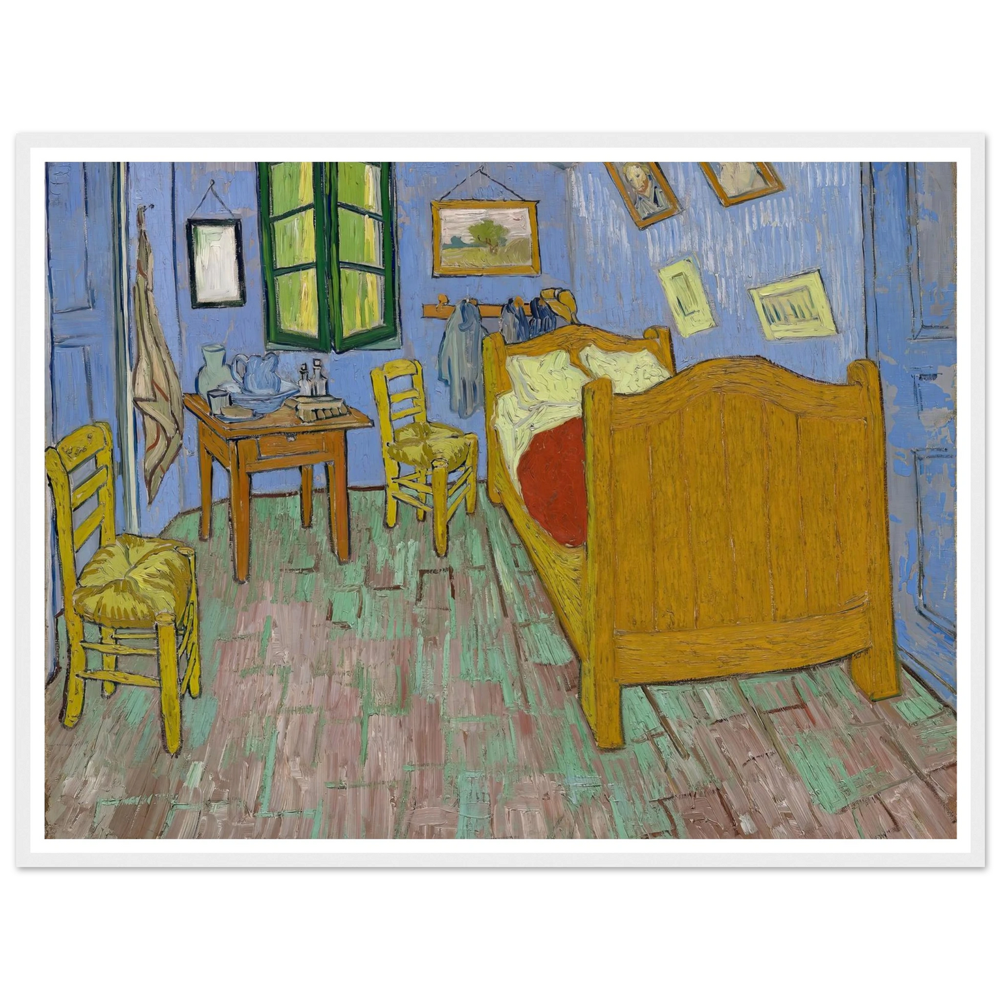 The Bedroom (1889) Art Print | Vincent van Gogh-Quipham Collections
