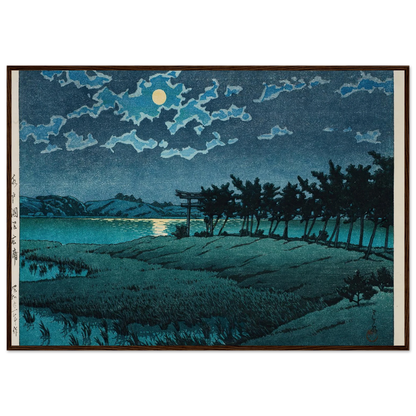 Mito, Hinuma, Hiroura (1946) Art Print | Kawase Hasui-Quipham Collections
