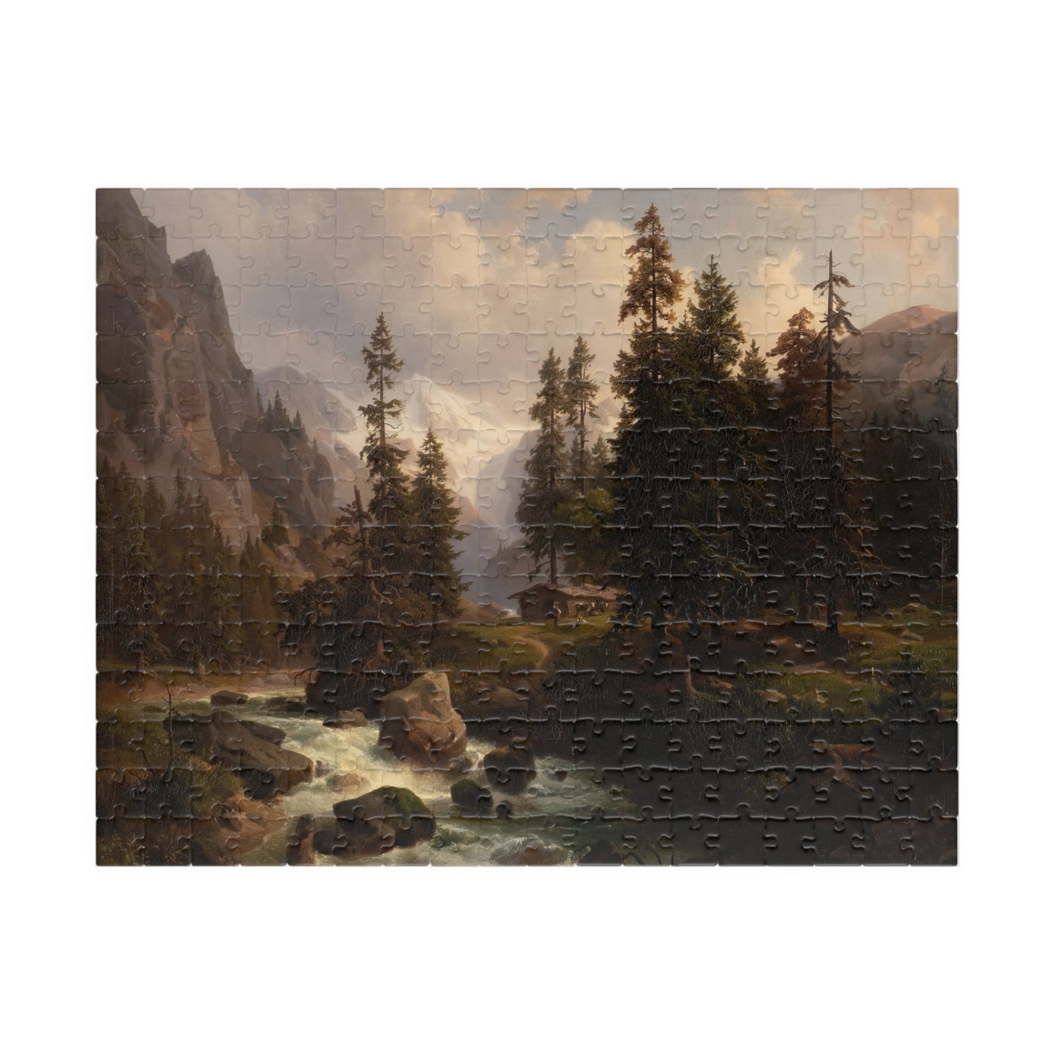 Dale in the High Alps at Gastein Puzzle | August Behrendsen-Quipham Collections