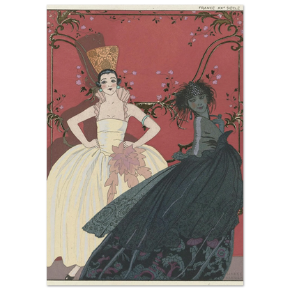 Le Jour et la Nuit (1922) Art Print | George Barbier-Quipham Collections