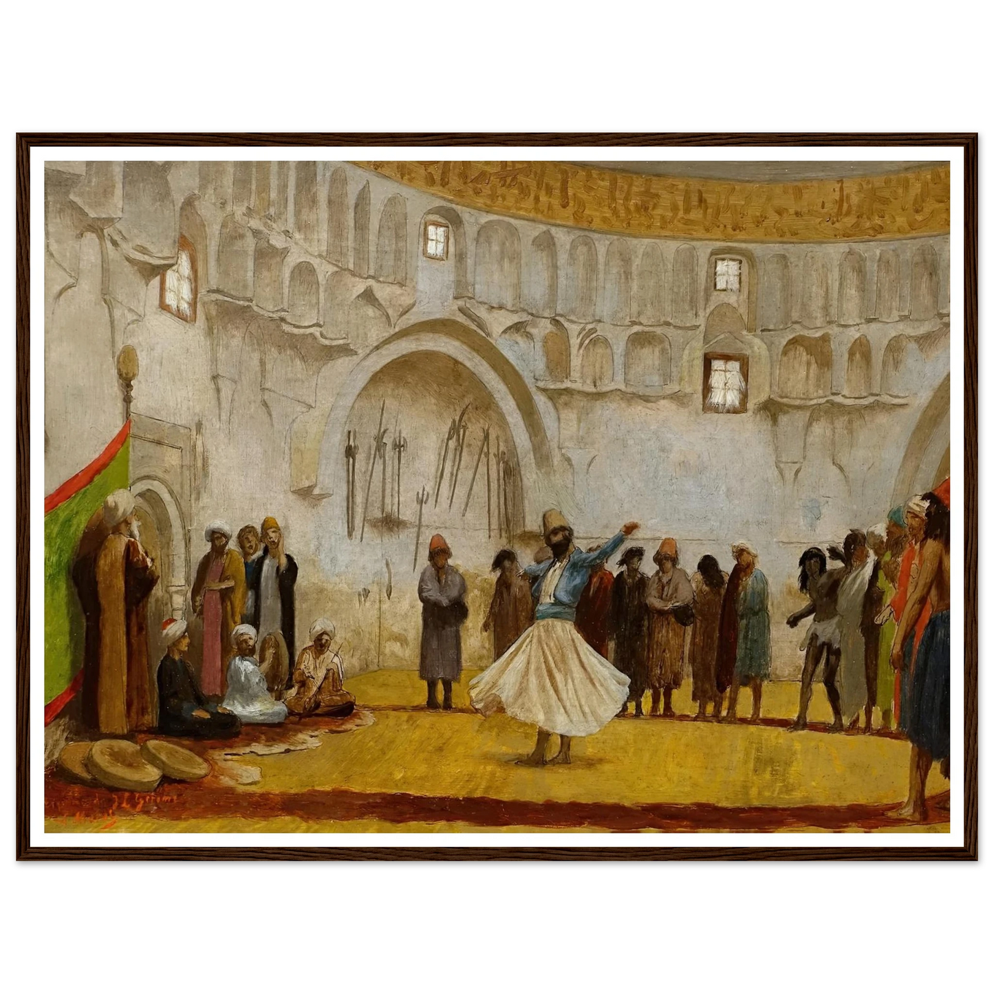 Sketch for Le derviche tourneur (The Whirling Dervish) (c. 1868-1889) Art Print | Jean Leon Gerome-Quipham Collections