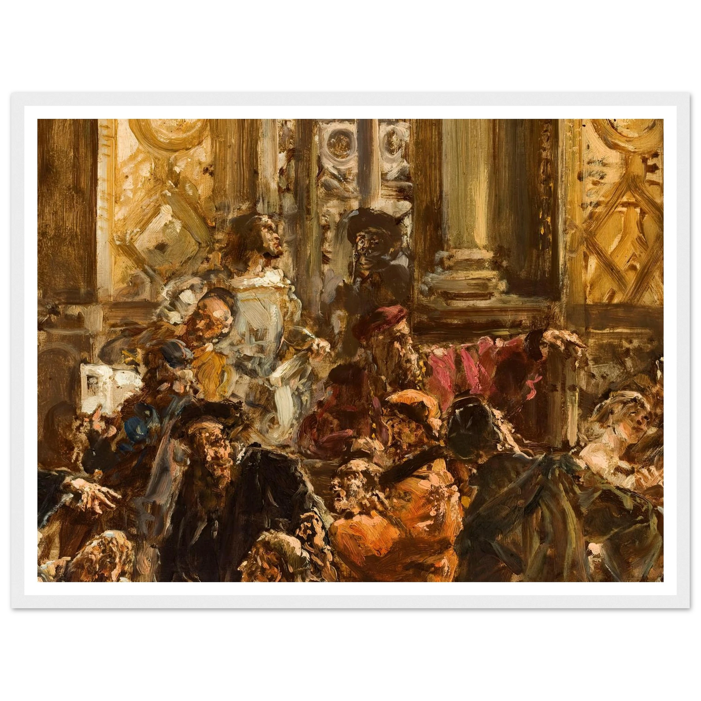 The Golden Age in Literature in the 16th c., from the series “History of Civilization in Poland” (1888) Art Print | Jan Matejko-Quipham Collections
