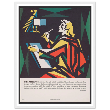 St. John (1962) Art Print | Joseph Binder-Quipham Collections