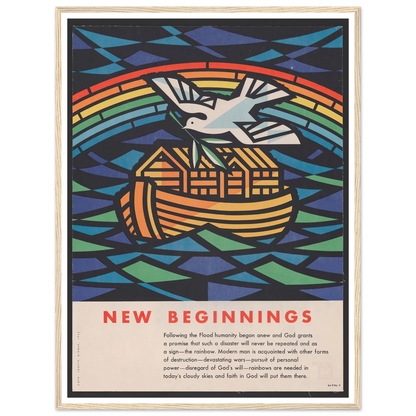 New beginnings (1955) Art Print | Joseph Binder-Quipham Collections