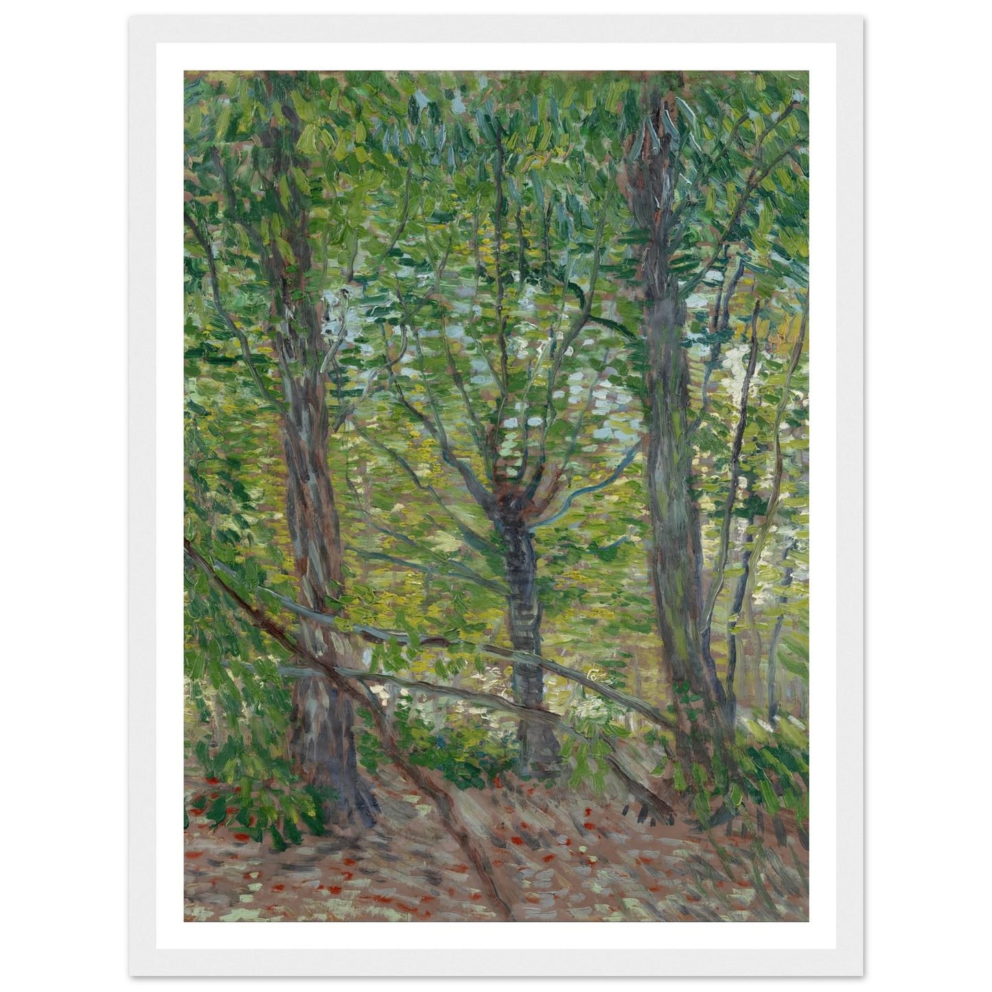 Trees Art Print | Vincent van Gogh-Quipham Collections