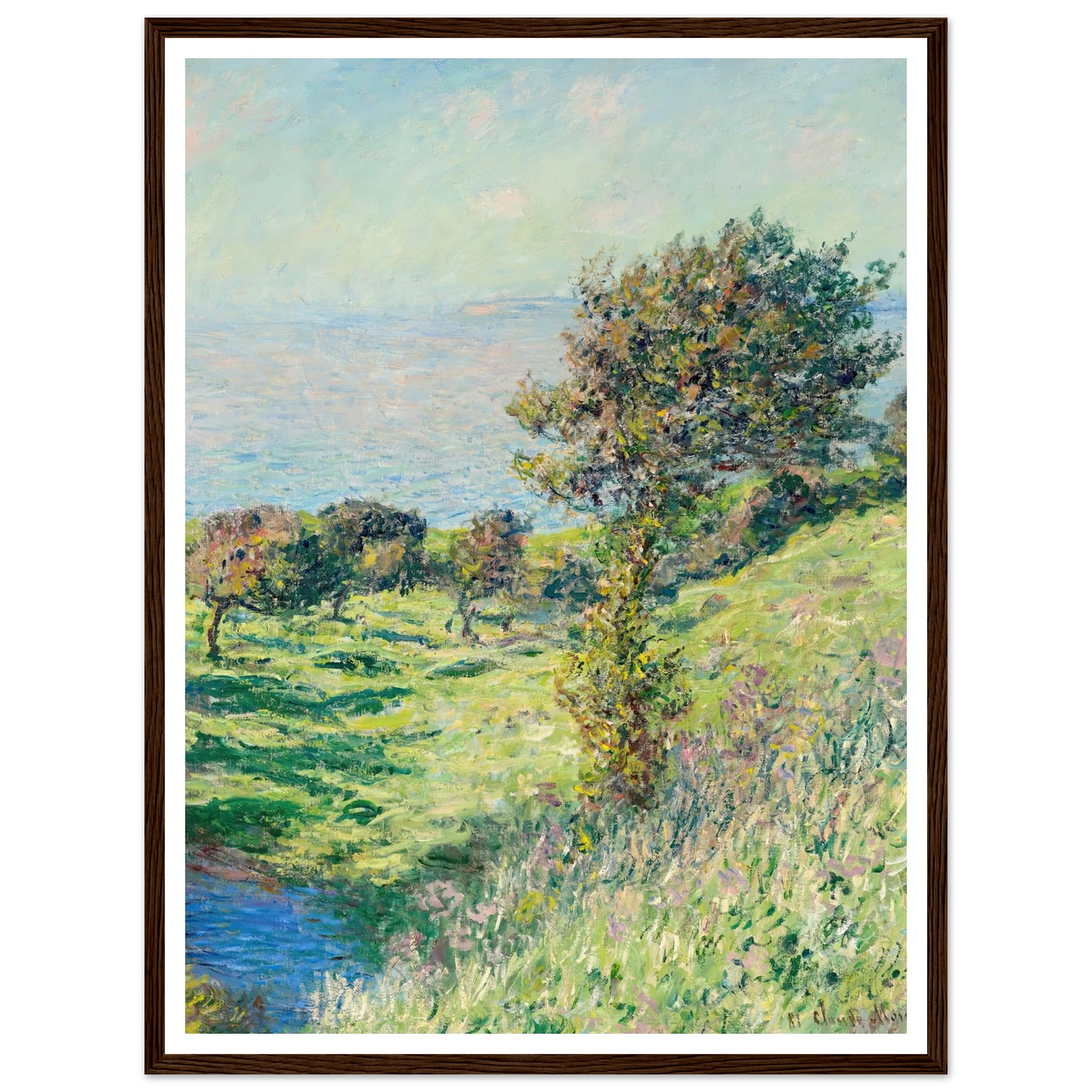 Coup de vent (1881) Art Print | Claude Monet-Quipham Collections