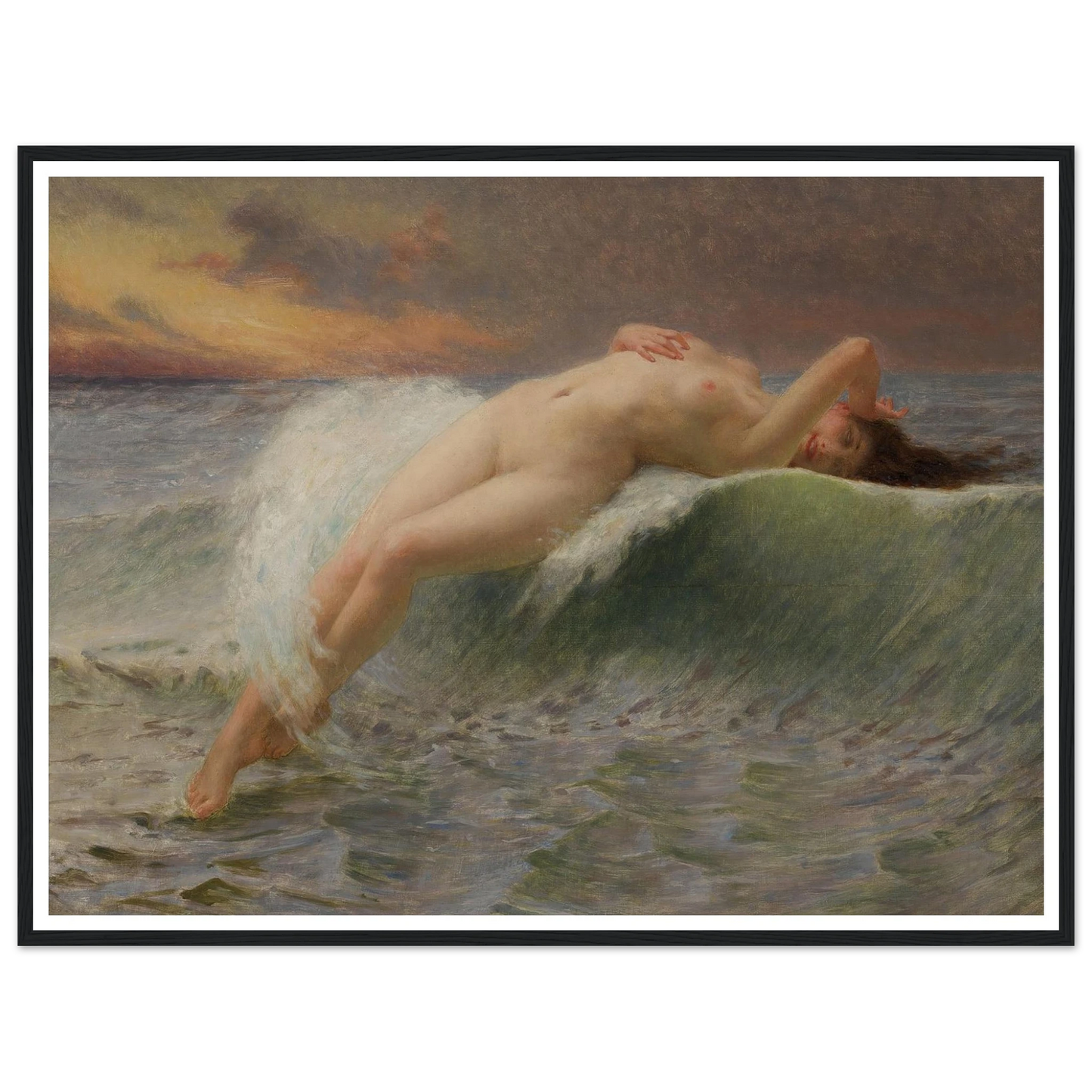 La Vague Art Print | Guillaume Seignac-Quipham Collections