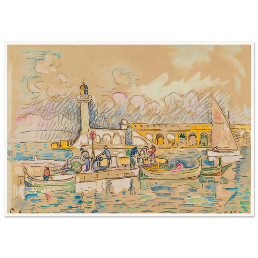 Antibes (1917) Art Print | Paul Signac-Quipham Collections