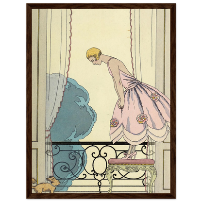 Falbalas et fanfreluches, La Souris (1925) Art Print | George Barbier-Quipham Collections