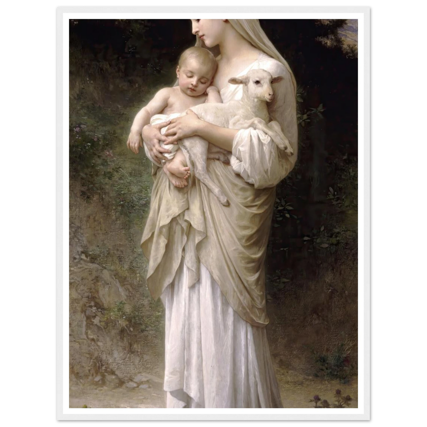 L’Innocence (1893) Art Print | William Bouguereau-Quipham Collections