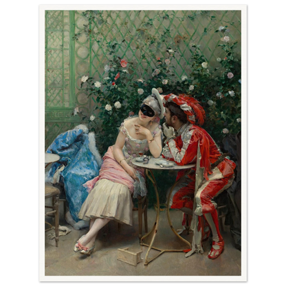 Masqueraders (1875–78) Art Print | Raimundo de Madrazo y Garreta-Quipham Collections