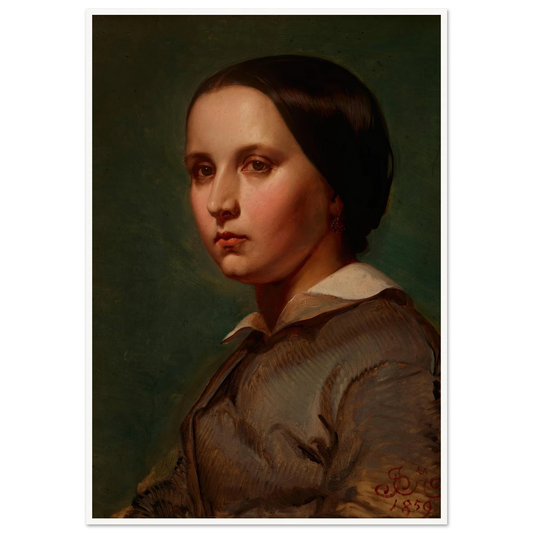 Portrait of Maria Matejko (1859) Art Print | Jan Matejko-Quipham Collections