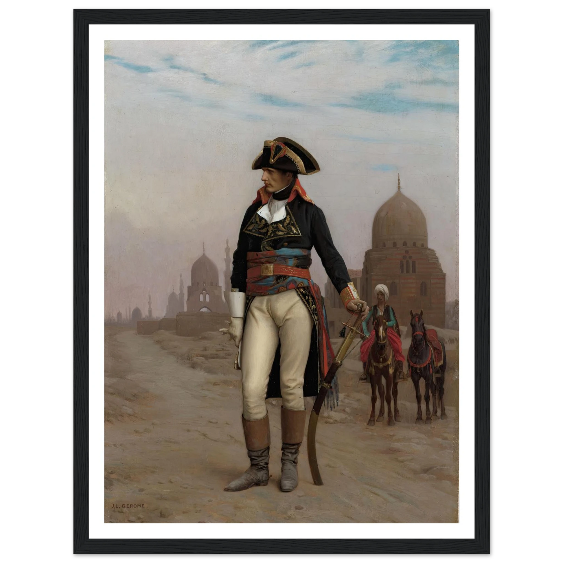 Napoleon in Egypt (1867–68) Art Print | Jean Leon Gerome-Quipham Collections