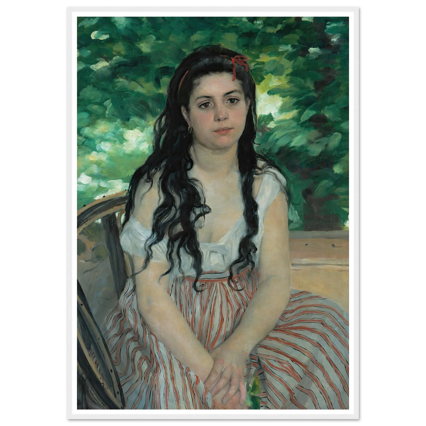Summer (1868) Art Print | Pierre Auguste Renoir-Quipham Collections
