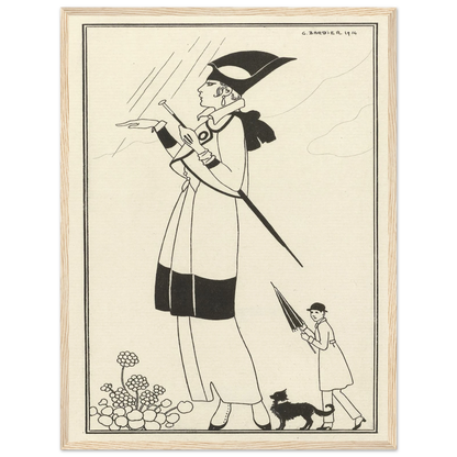 Tailleur de ratin (1914) Art Print | George Barbier-Quipham Collections