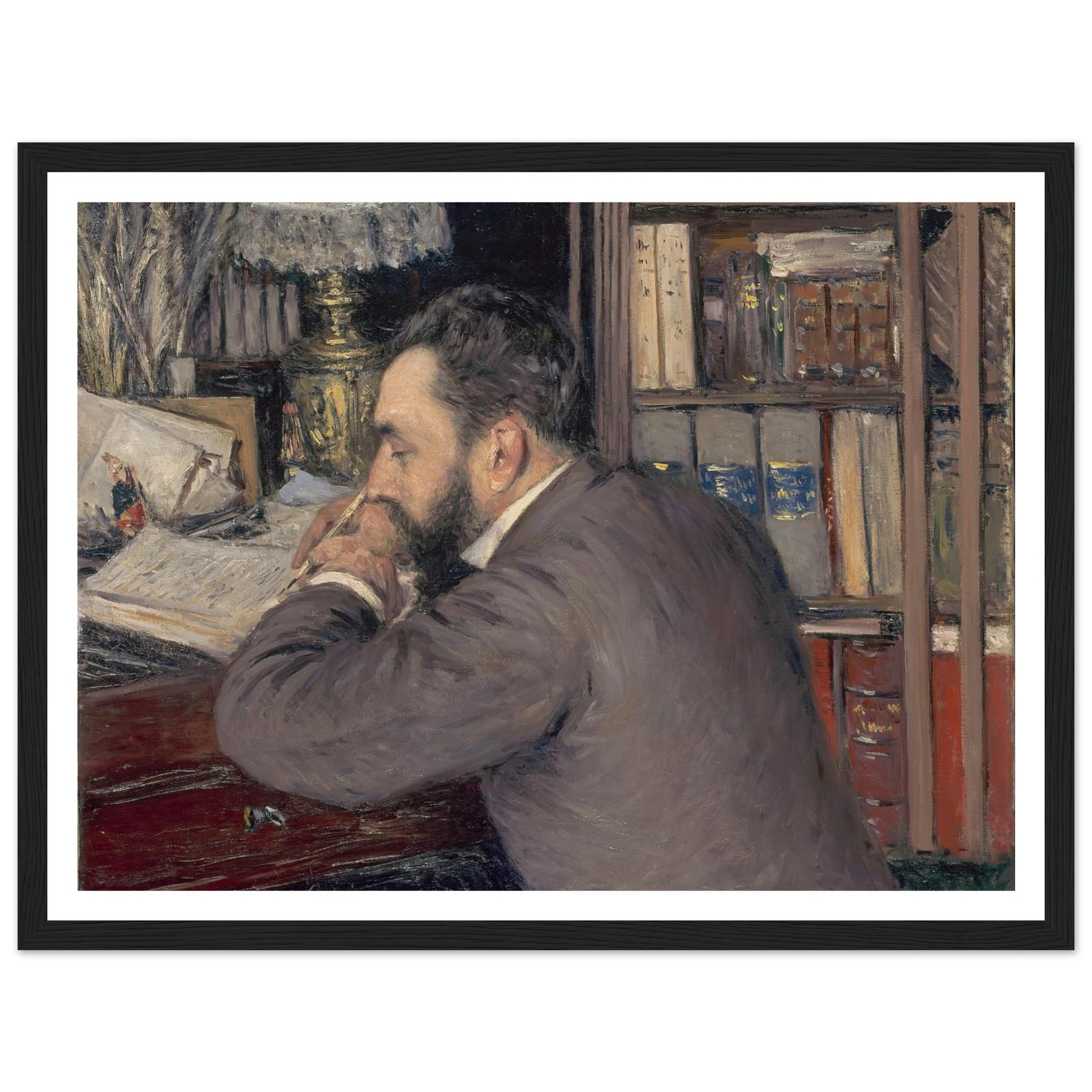 Henri Cordier (1883) Art Print | Gustave Caillebotte-Quipham Collections