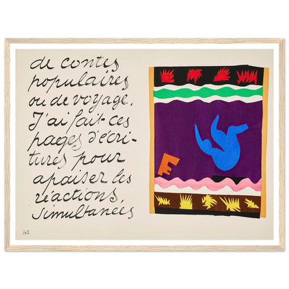 The toboggan (1947) Art Print | Henri Matisse-Quipham Collections