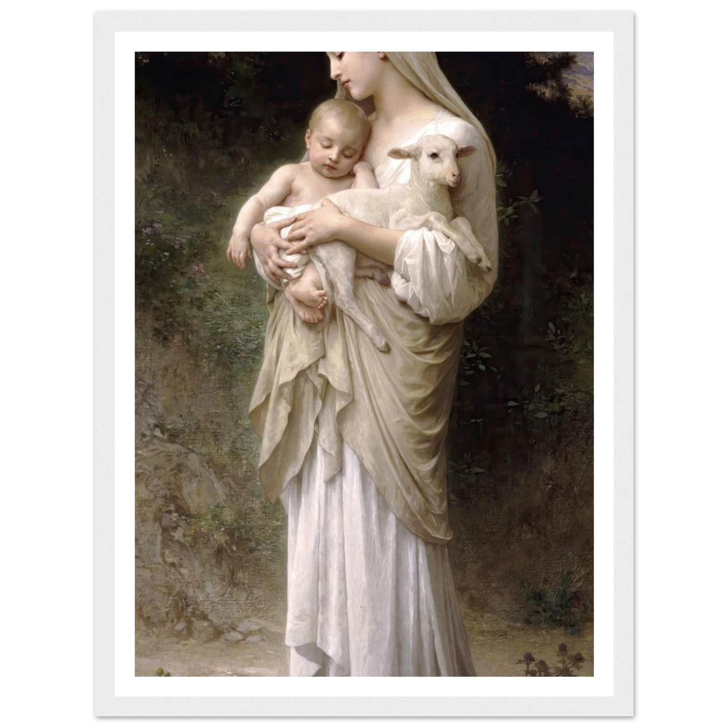 L’Innocence (1893) Art Print | William Bouguereau-Quipham Collections